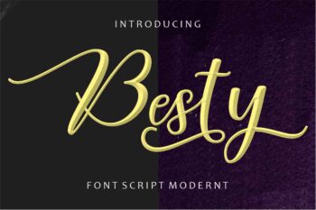 Besty | emulate the look of traditional calligraphy